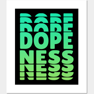 Retro 80s Hip Hop Culture Dopeness Street Wear Posters and Art